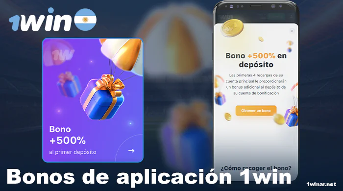 Bono de bienvenida app 1win