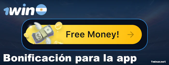 Bono exclusivo para la app 1win