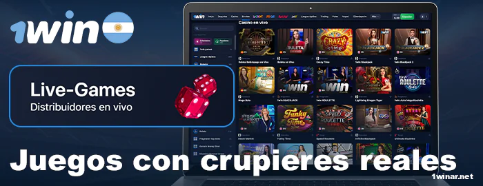 Casino en vivo de 1win