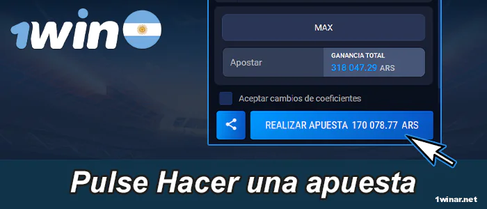 Selecciona Hacer una apuesta