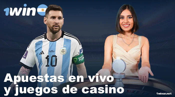 Apuestas directas y casino en 1win