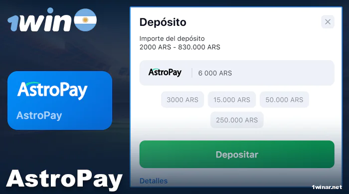 AstroPay en 1win