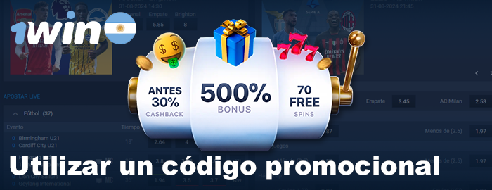 Cómo usar el código promocional 1win