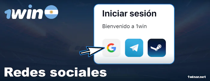 Método de registro en redes sociales