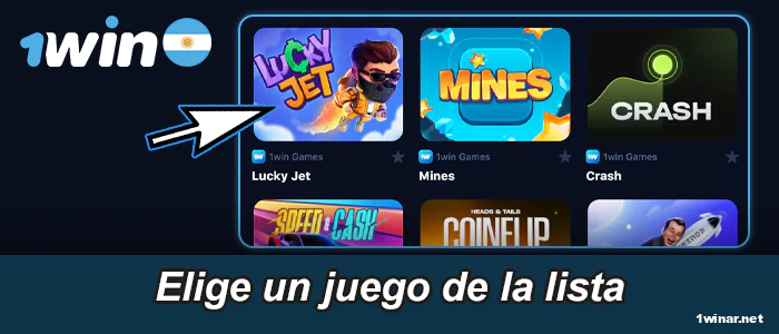 Mira la lista de 15 juegos y elige uno