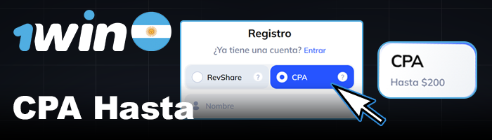 Método CPA en 1win Argentina