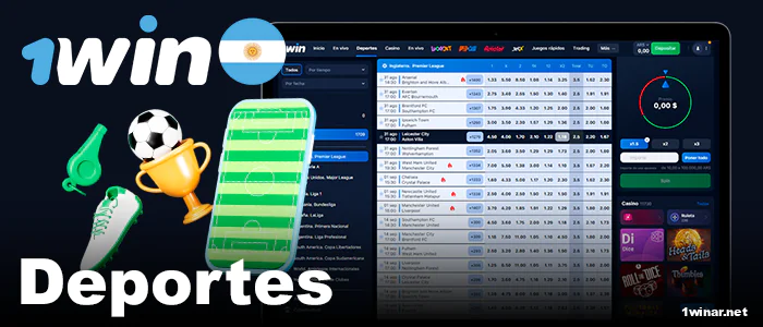 Asociación de apuestas en 1win Argentina