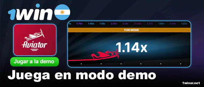 Prueba el modo demo en 1win