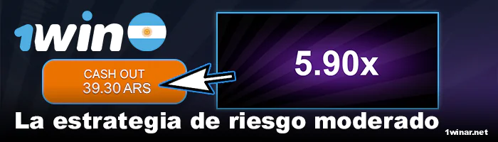 Estrategia de riesgo moderado en 1win