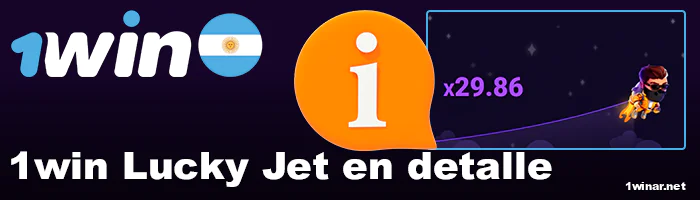 Detalles de 1win LuckyJet