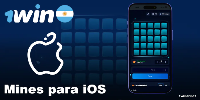 1win Mines en iOS