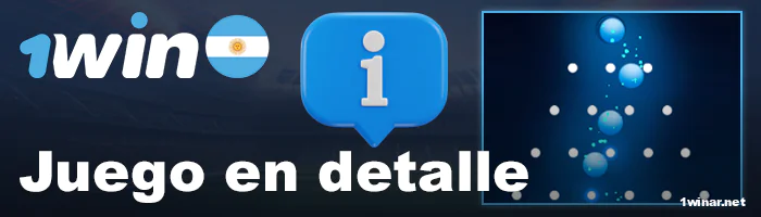 Detalles del juego 1win Plinko