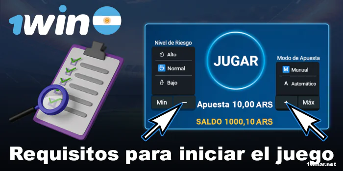 Requisitos para jugar Plinko en 1win