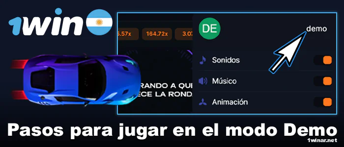 Modo de demostración de 1win Speed-n-Cash