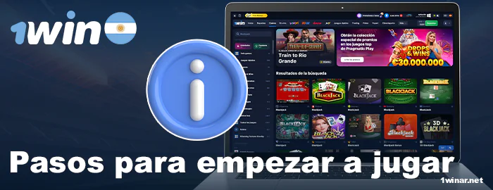 Primeros pasos con 1win blackjack