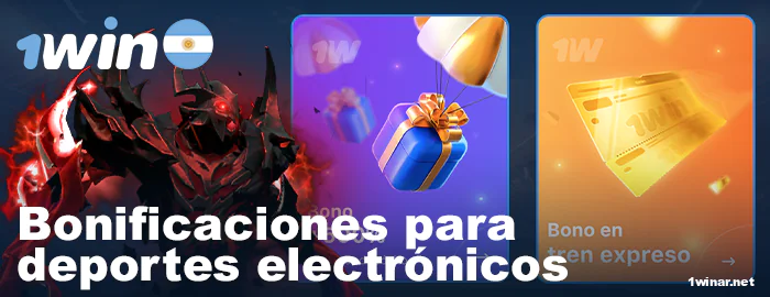 Bonificaciones 1win para ciberatletas