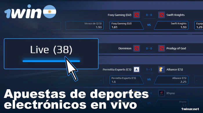 1win Apuestas deportivas en tiempo real