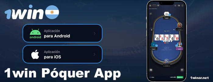 Aplicación 1win Poker