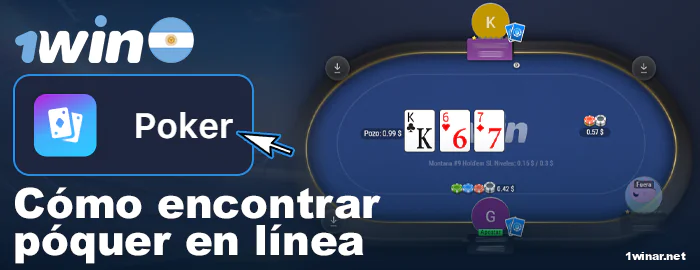 Instrucciones para jugar al póquer en línea en el sitio web de 1win
