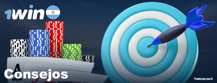 1win consejos de póquer en línea