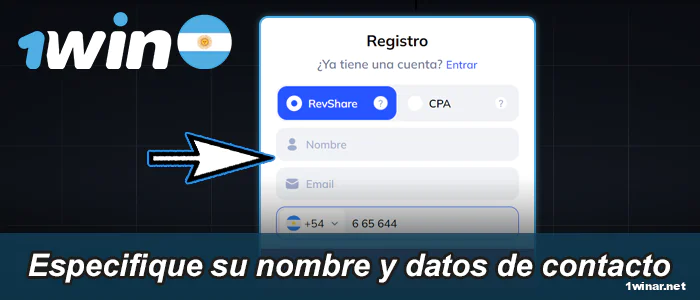 Seleccionar modelo de pago en 1win Argentina