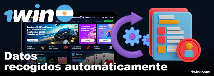 Recogida de datos en 1win Argentina