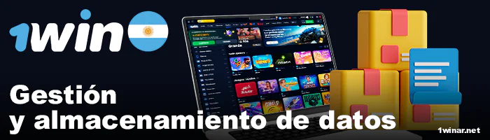 Almacenamiento de datos de usuarios en 1win Argentina