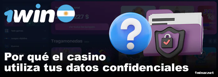 Uso de la información en 1win AR