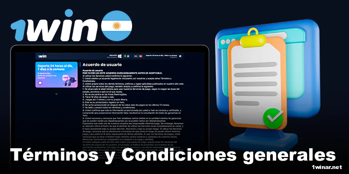 Reglas generales para los jugadores de 1win Argentina
