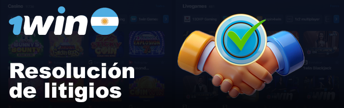 Resolución de conflictos en 1win AR